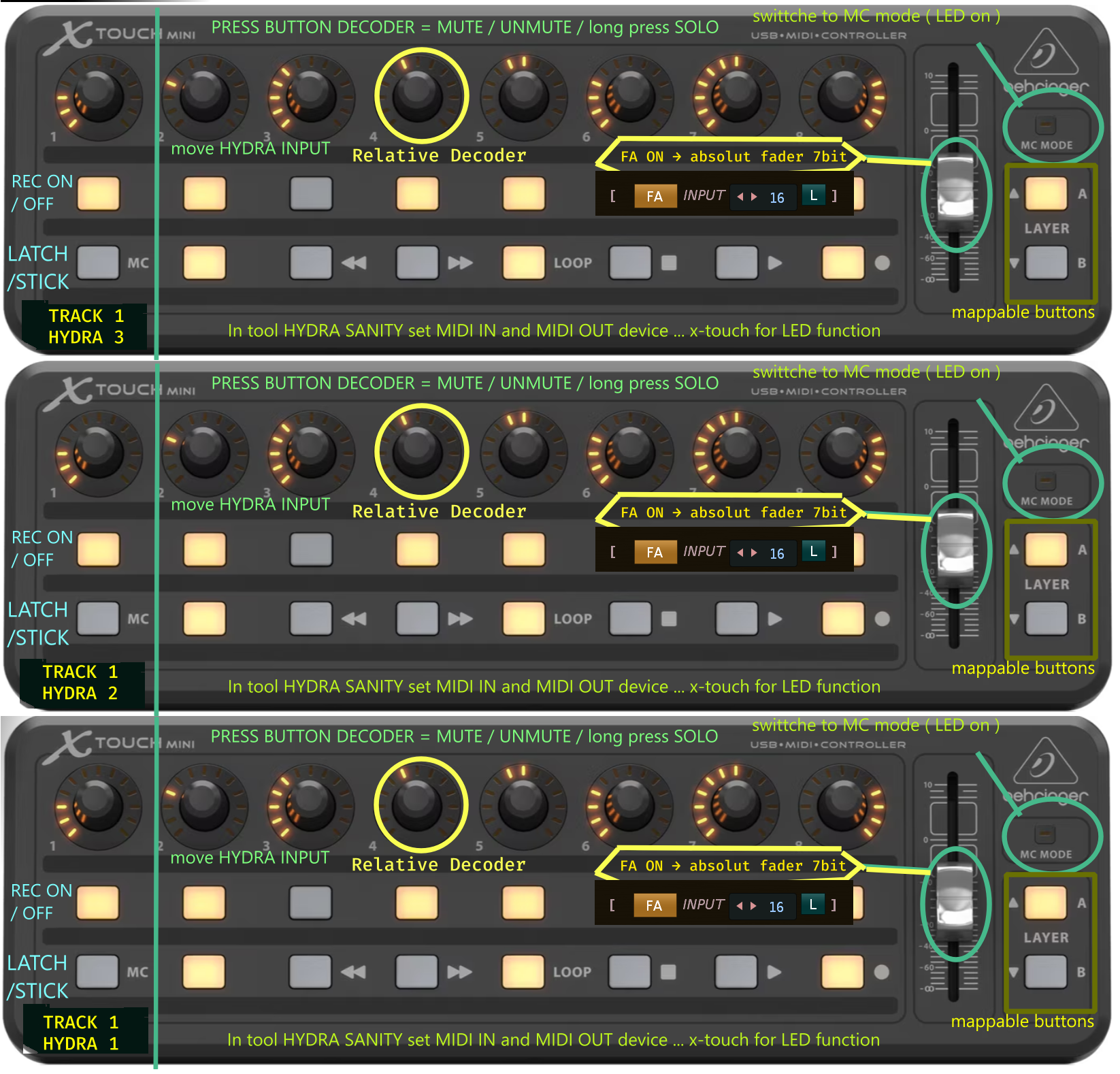 MIDI Learn Mapping
